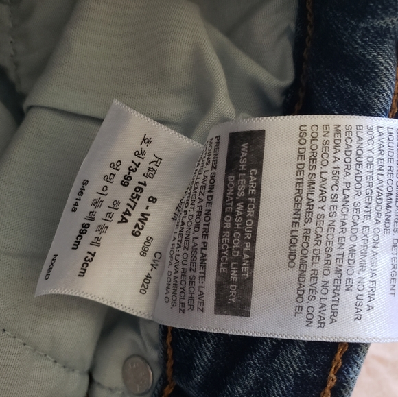 Size 8 Never Worn Boyfriend Jeans - Picture 3 of 5